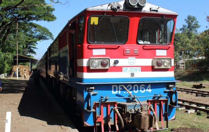 Goedkope treintickets in Myanmar boeken