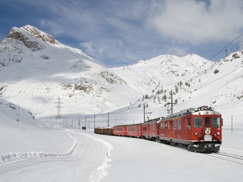 Goedkoop treinticket naar Zwitserland boeken