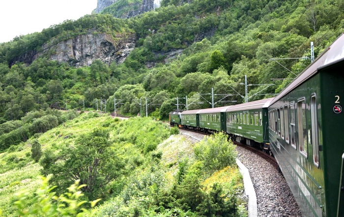 Interrailen door Noorwegen