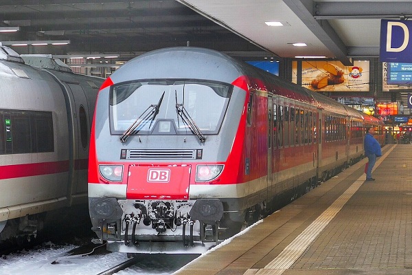 Intercity richting Oberstdorf