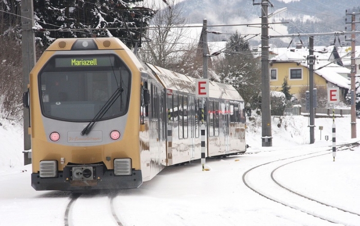Trein naar Kirchberg in Tirol