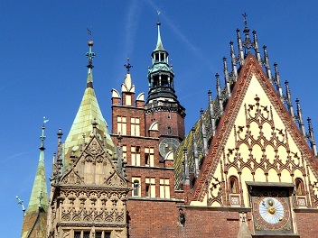 Wroclaw bezienswaardigheden stadhuis