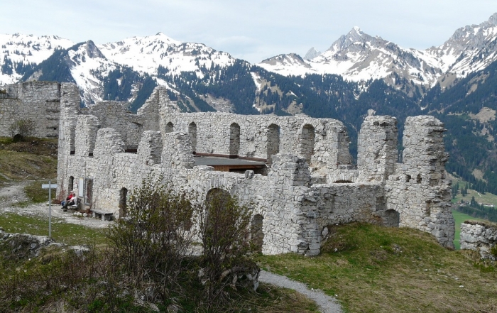 Trein naar Reutte in Tirol