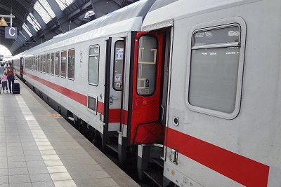 Trein naar Bielefeld