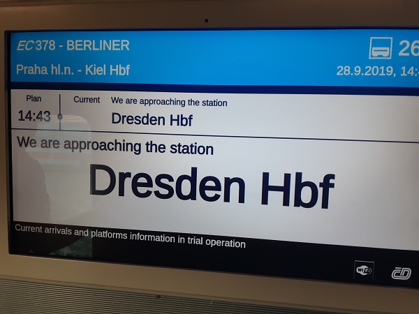 Treinstation Dresden