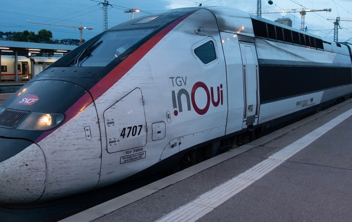 Trein naar Guingamp